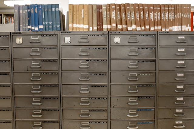 filing cabinet for storage