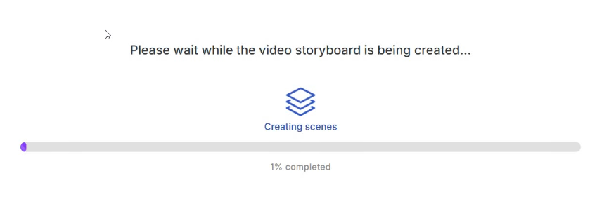 generating a scene