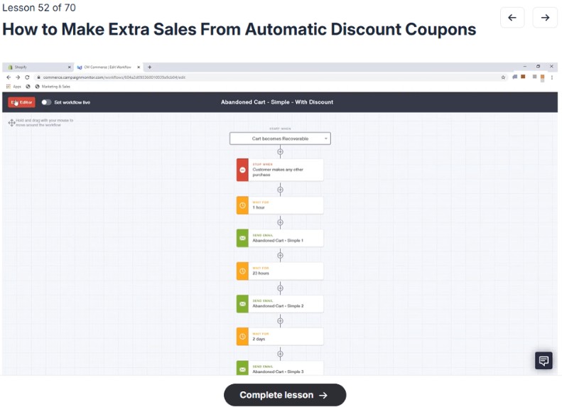 Step 4 Upselling to Big Orders