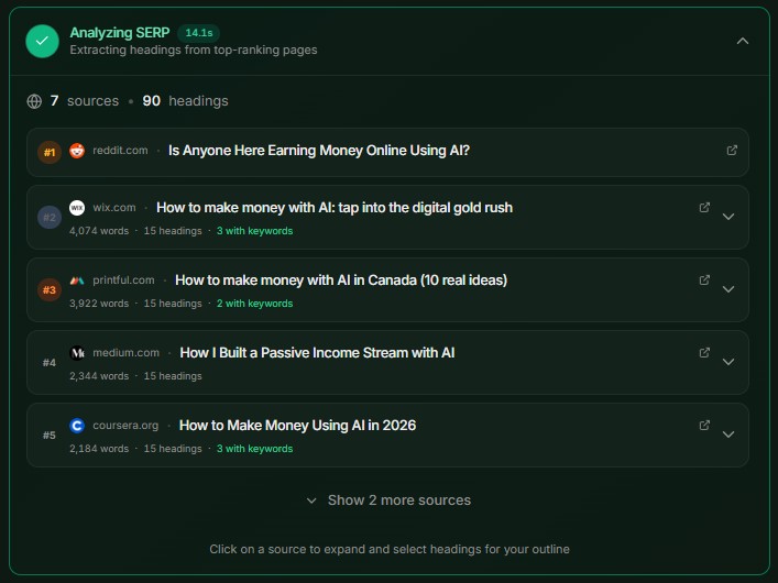 article research complete - part 3 - analyzing serp