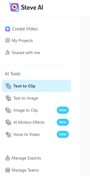 steve ai dashboard