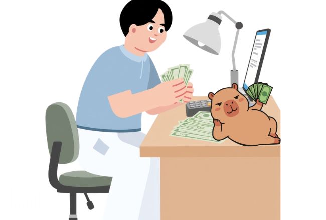 teen making money online