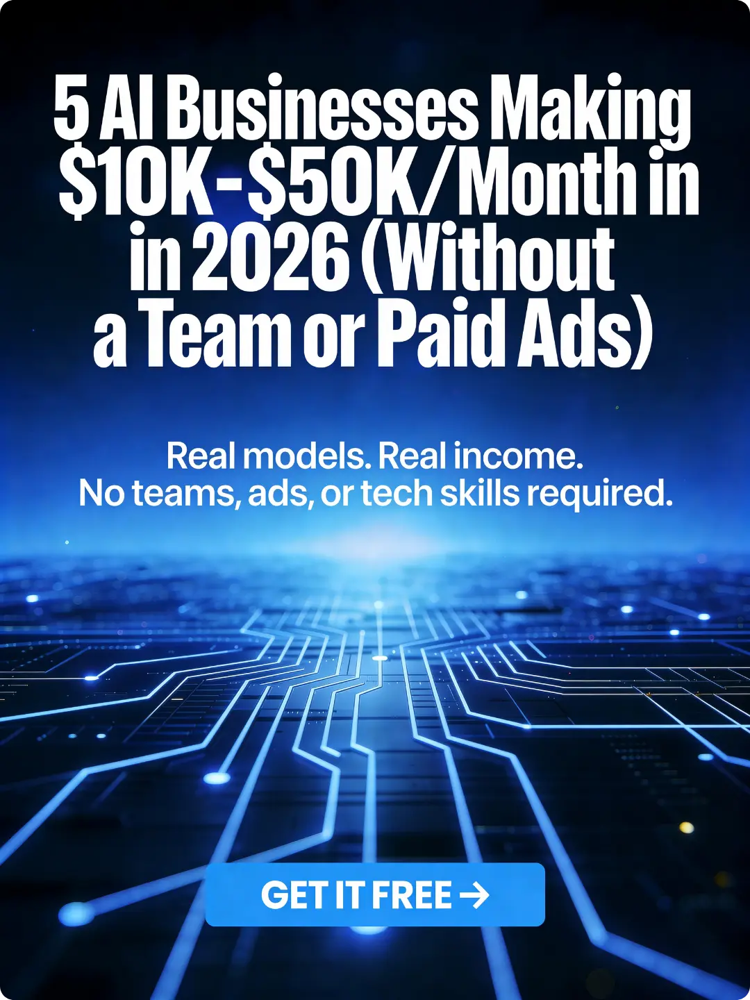 5 AI Businesses Making 10K to 50K