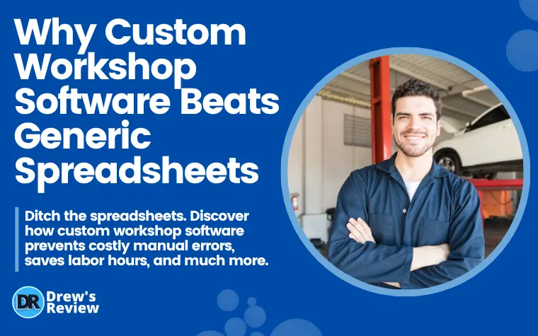 Why Custom Workshop Software Beats Generic Spreadsheets