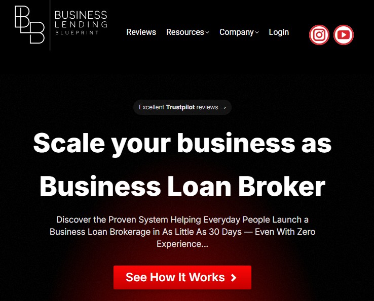 business lending blueprint home page