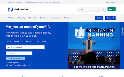 Nationwide - Best for Large-Scale Business and Specialty Insurance