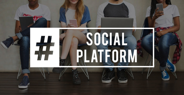 a group of people on social media