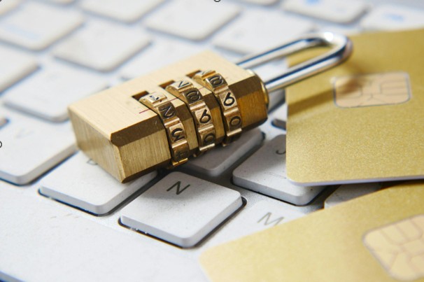 a lock on a keyboard