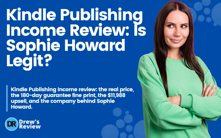 Kindle Publishing Income Review Is Sophie Howard Legit