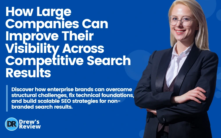 How Large Companies Can Improve Their Visibility Across Competitive Search Results